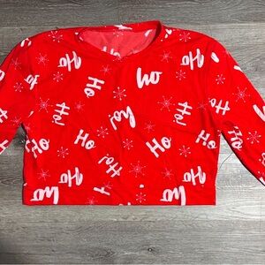 Festive Red Holiday Sweater